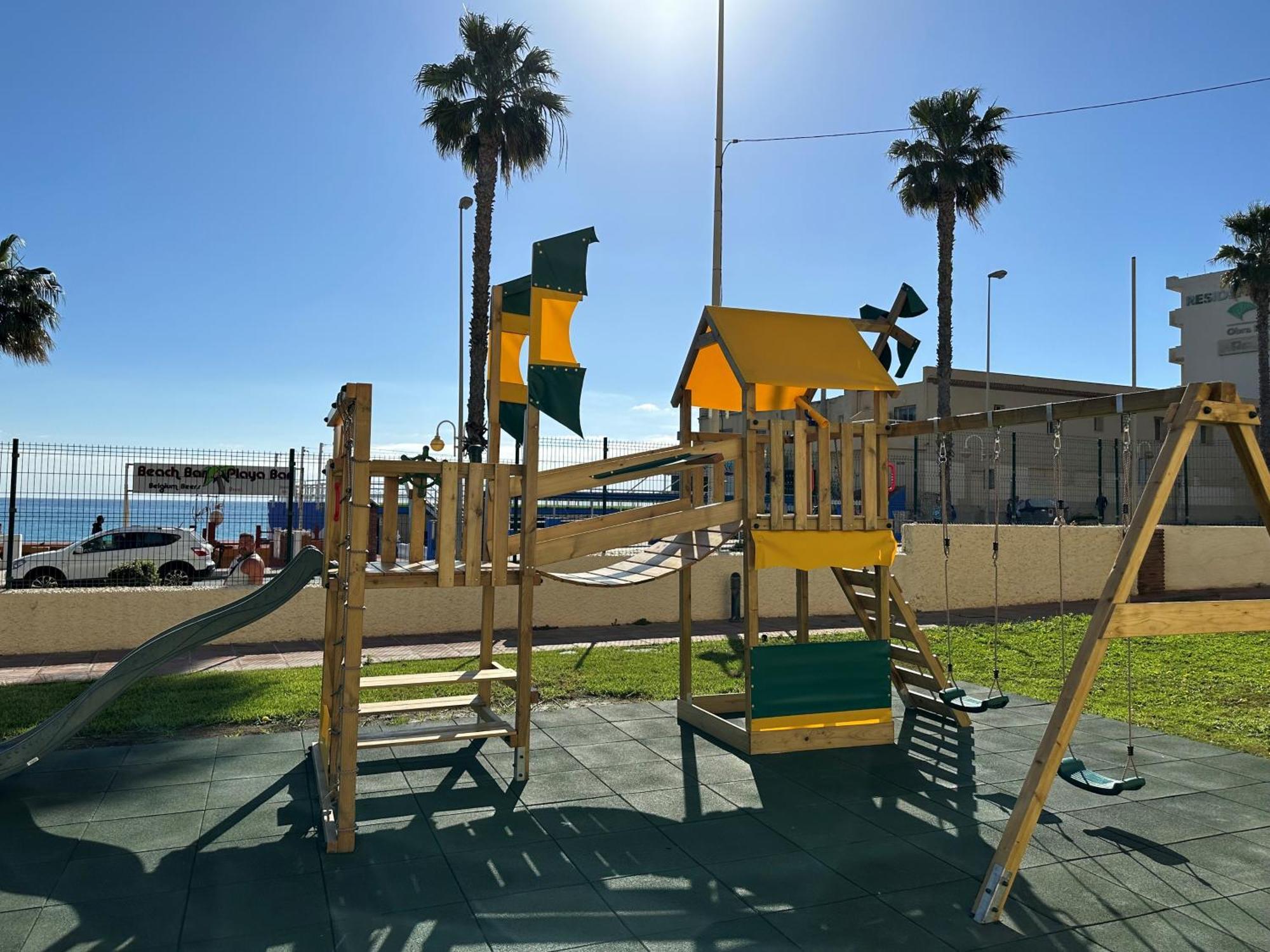 1 Paradise Of Benalmadena Costa Residencial Aloha Playa Vistas Al Mar, Front Beach Mini Duplex エクステリア 写真